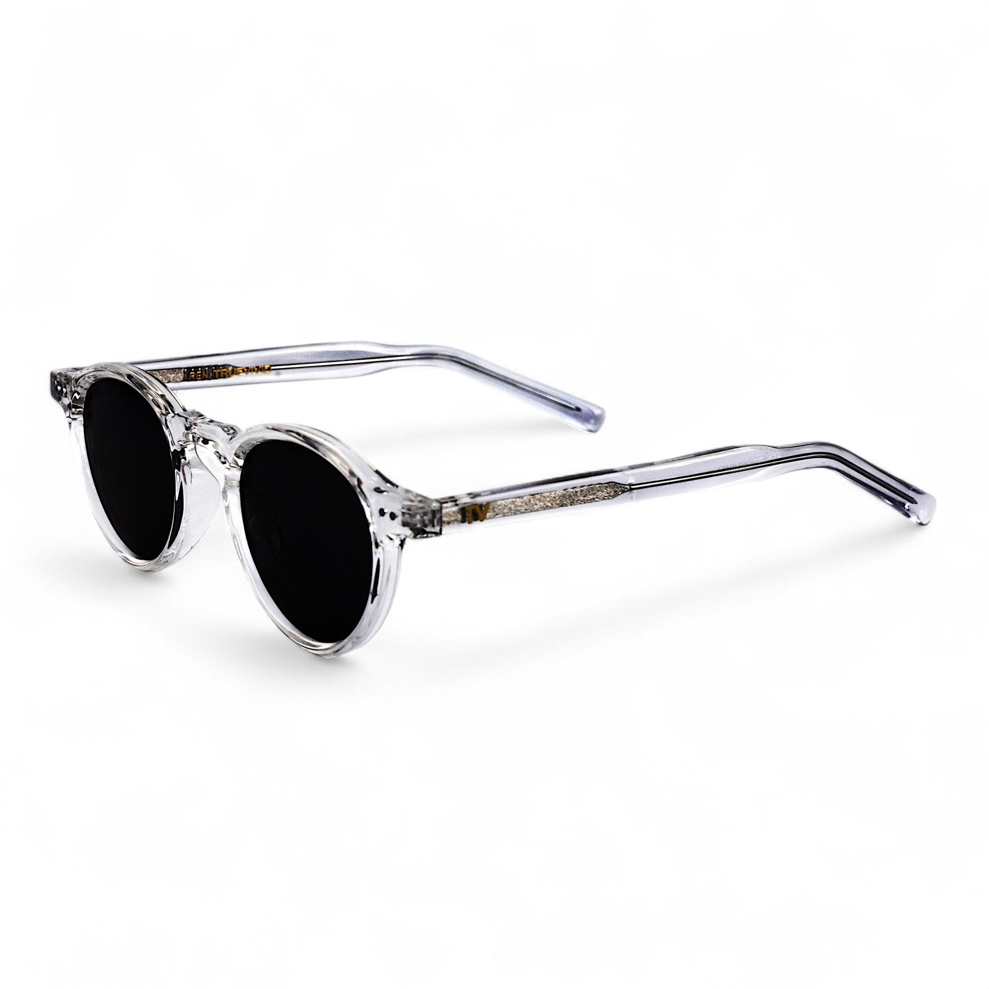 REN, Essentials Polarised Sunglasses, Unisex, Crystal, Black Lens by TrueVivid - PUNCH Watch & Eyewear - TRUEVIVID