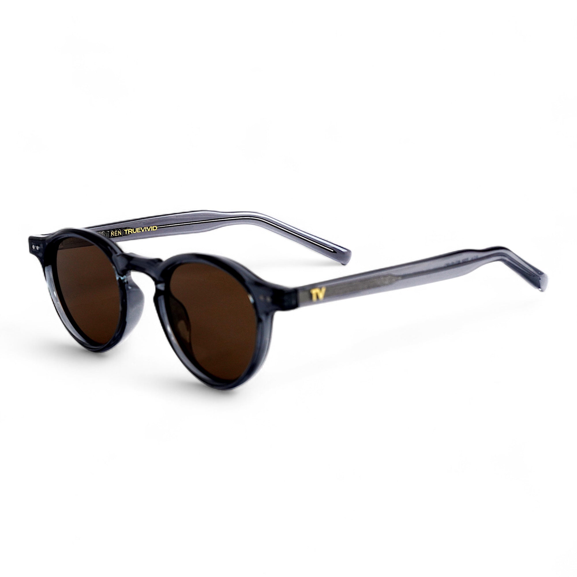 REN, Essentials Polarised Sunglasses, Unisex, Denim Blue, Brown Lens by TrueVivid - PUNCH Watch & Eyewear - TRUEVIVID