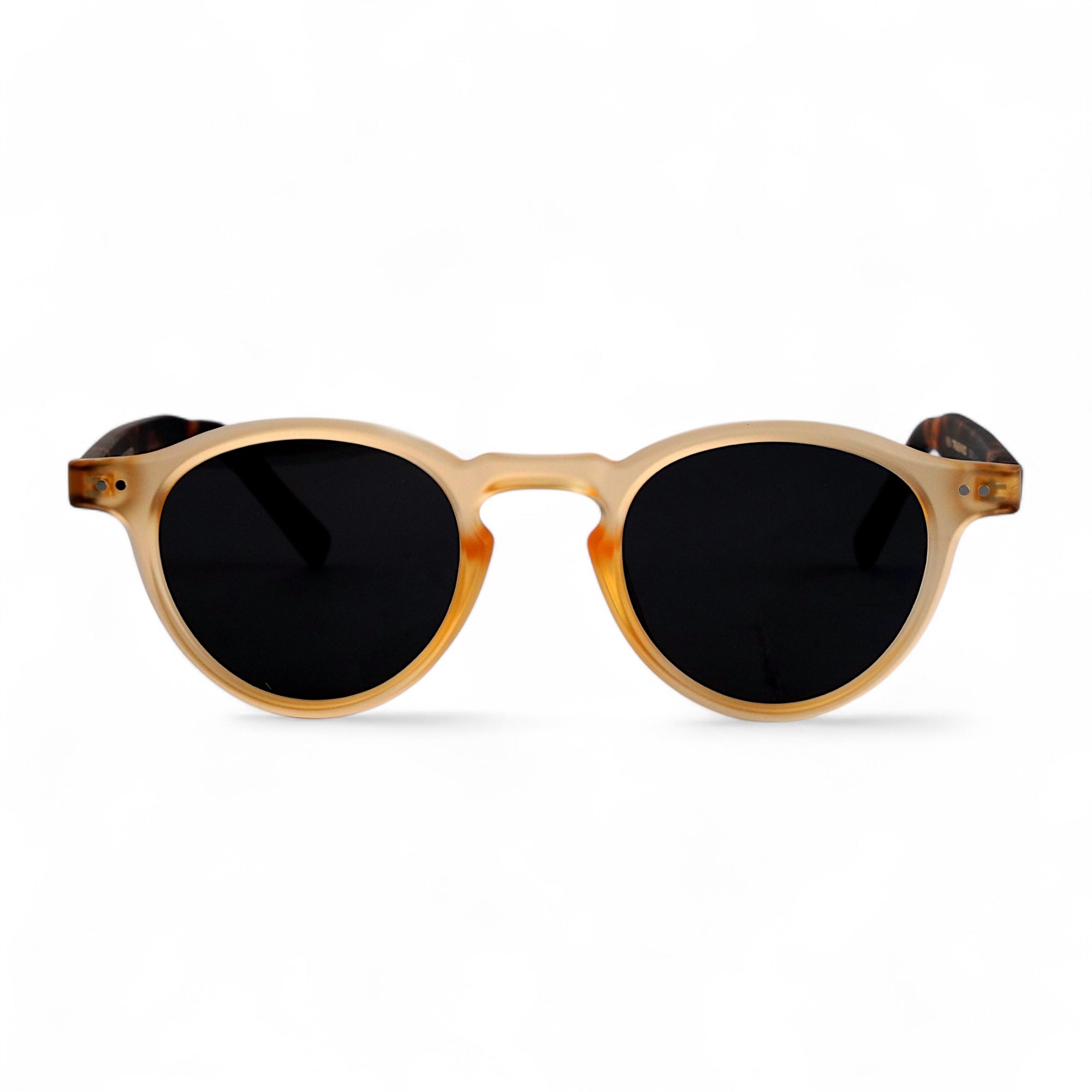 REN, Essentials Polarised Sunglasses, Unisex, Matt Yellow Tort, Grey Lens by TrueVivid - PUNCH Watch & Eyewear 