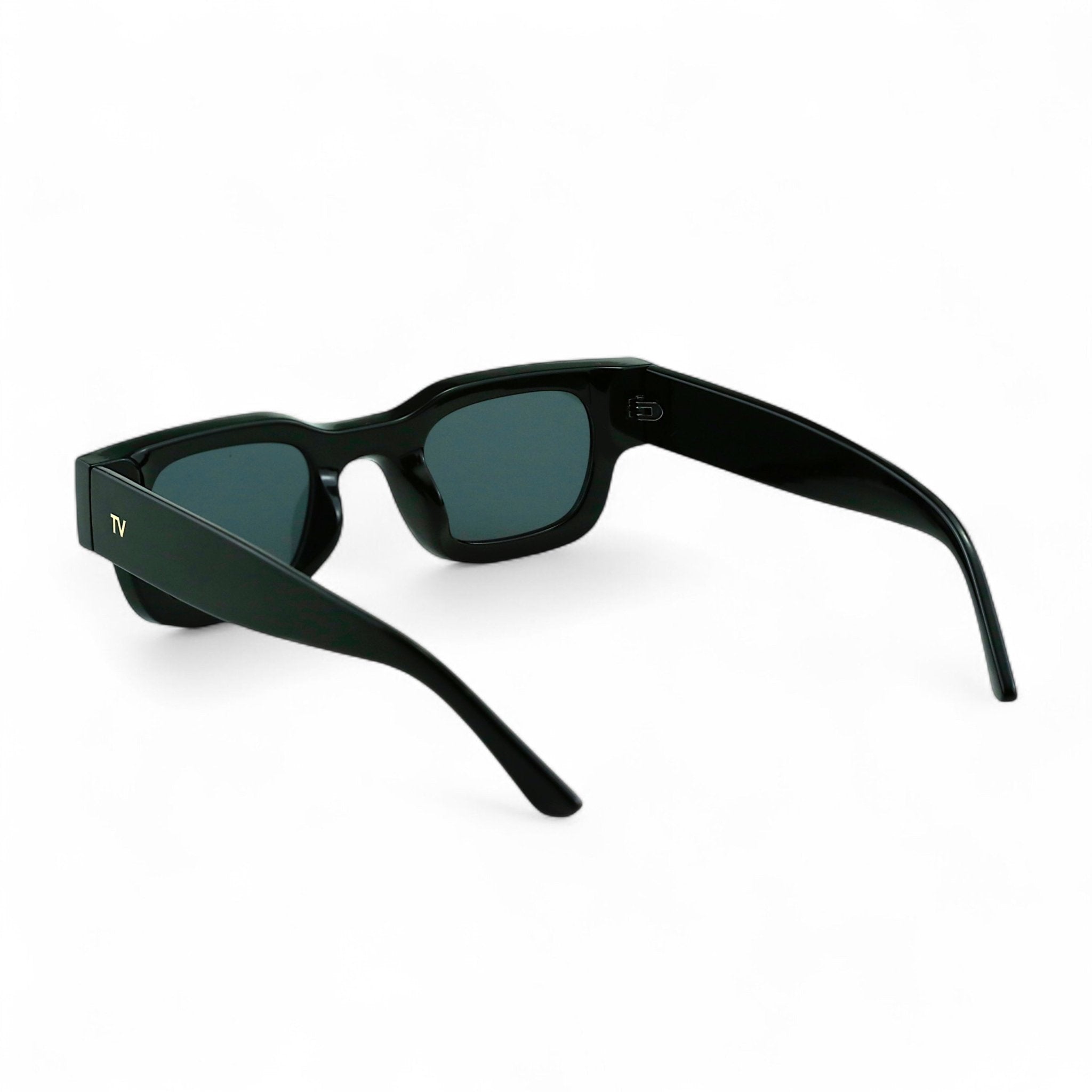 SORA, Essentials Rectangular Modern Sunglasses, Unisex, Black by TrueVivid Eyewear - PUNCH Watch & Eyewear - TRUEVIVID