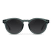 TATE Retro Round Unisex Sunglasses in Crystal Blue by WMP Eyewear - Punch Watch Design 