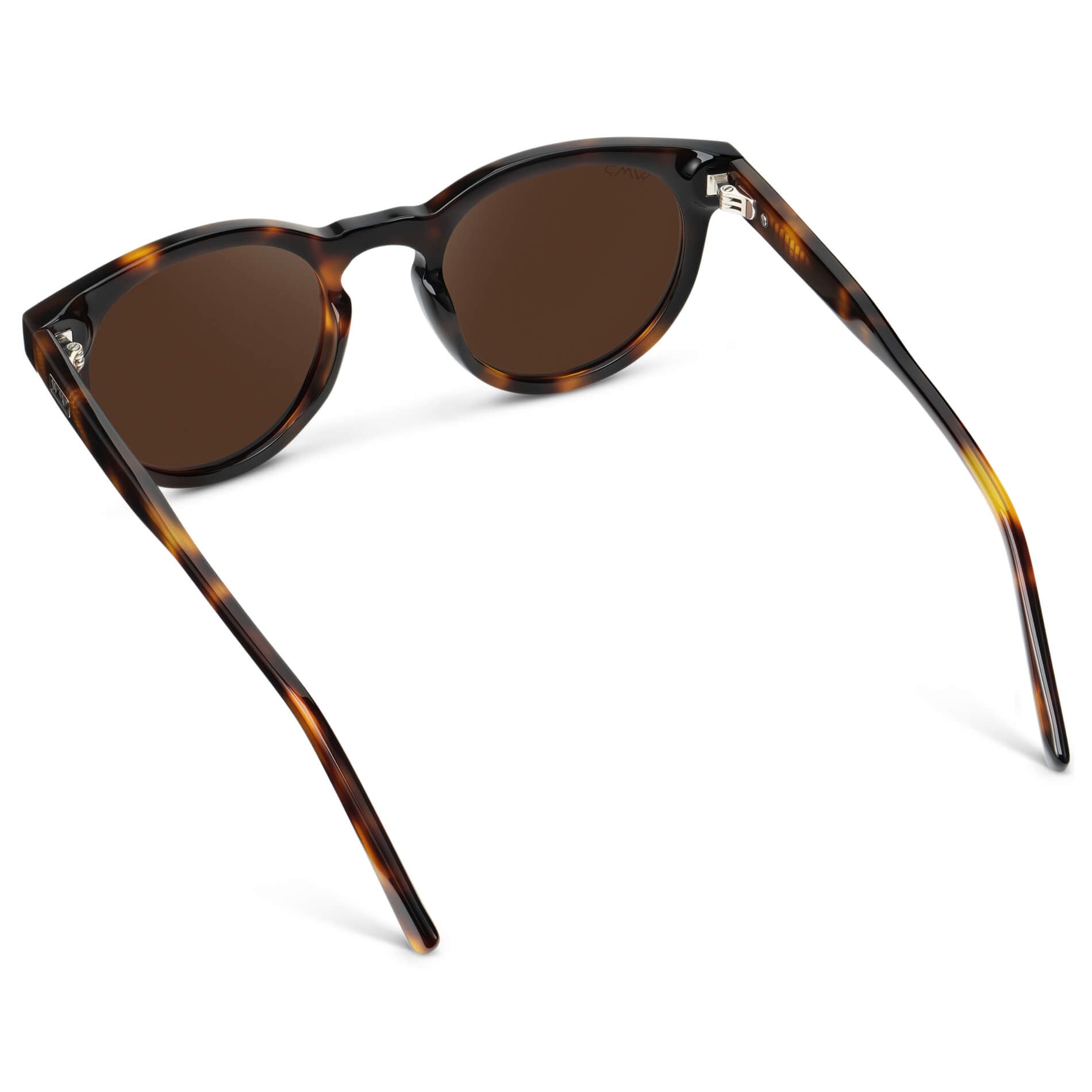 TATE Retro Round Unisex Sunglasses in Brown Tortoise by WMP Eyewear - PUNCH Watch & Eyewear - WMP Eyewear