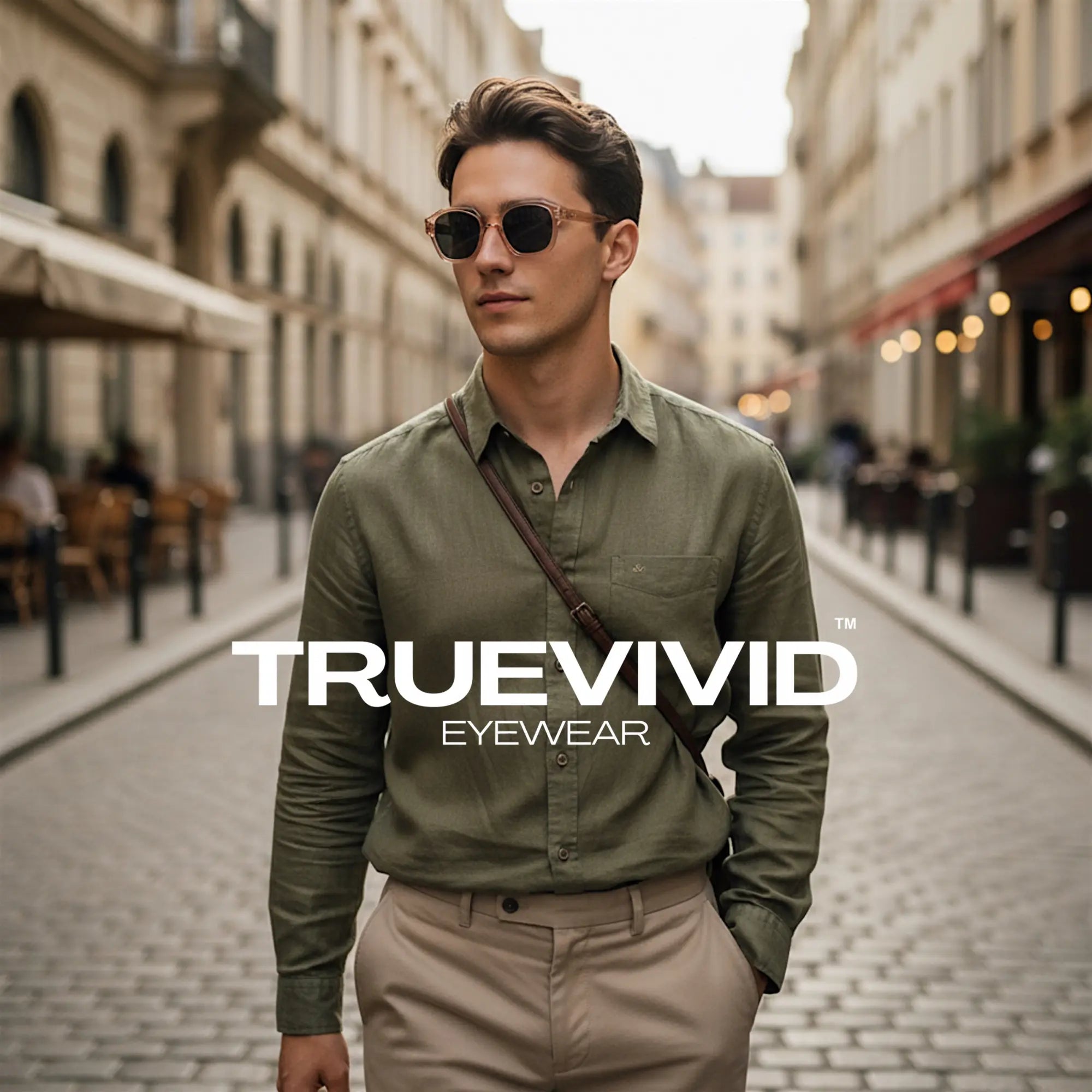 TrueVivid Eyewear Banner, models wearing affordable sunglasses - mobile