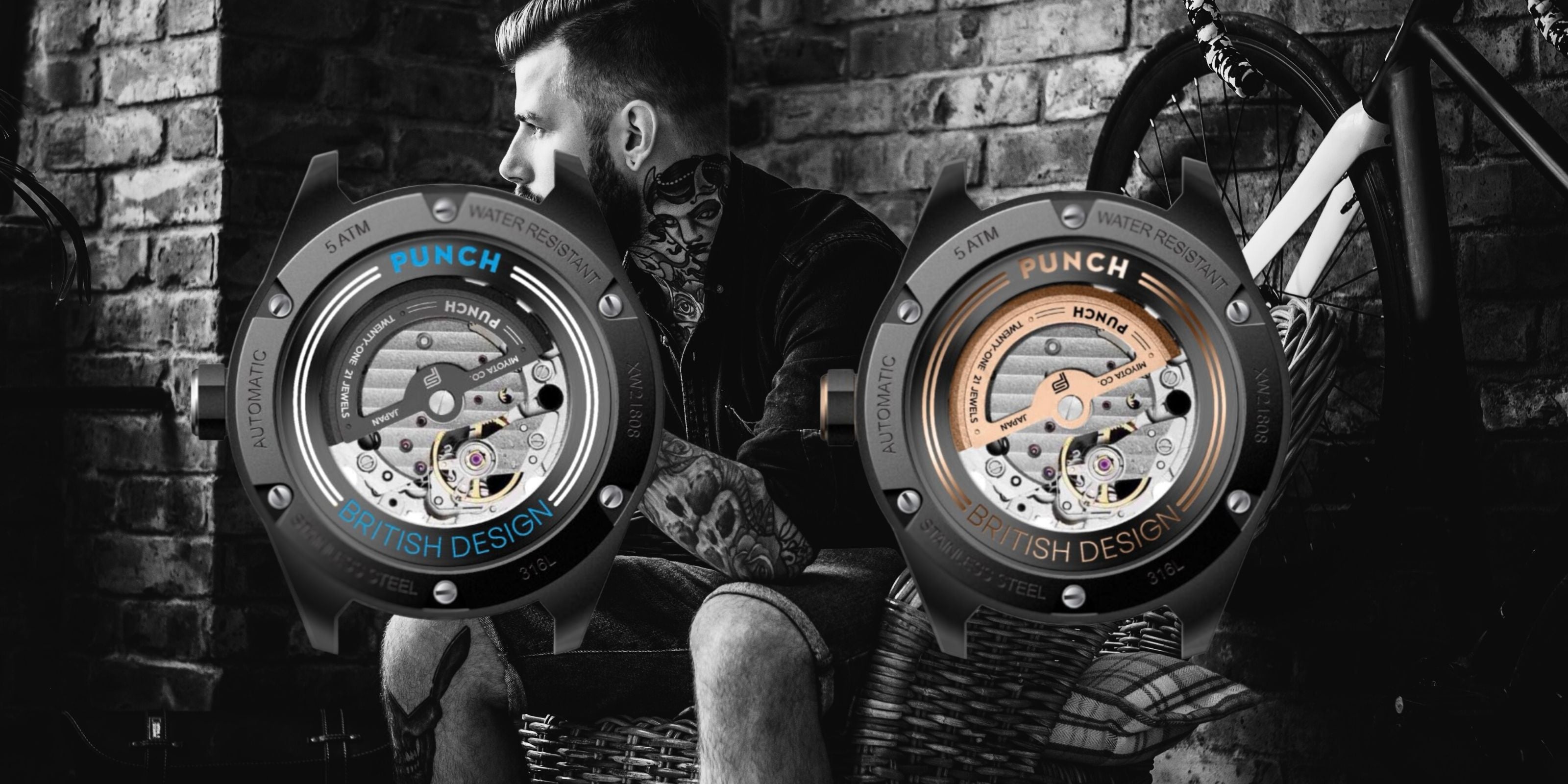 PUNCH Watch Design l Affordable Luxury watches for men