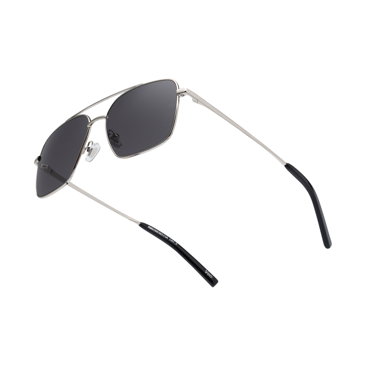 VEO Silver Navigator Metal Frame Sunglasses by Messy Weekend