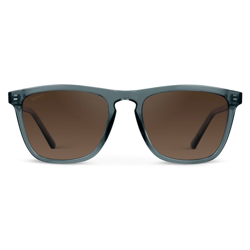 WESLEY Polarized Men's Sunglasses in Crystal Stone Blue by WMP Eyewear - PUNCH Watch & Eyewear - WMP Eyewear