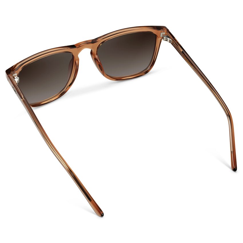 WESLEY Polarized Men's Sunglasses in Crystal Brown by WMP Eyewear - PUNCH Watch & Eyewear - WMP Eyewear