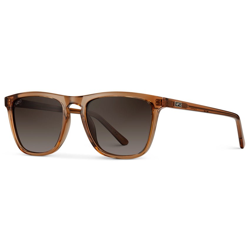 WESLEY Polarized Men's Sunglasses in Crystal Brown by WMP Eyewear - PUNCH Watch & Eyewear - WMP Eyewear
