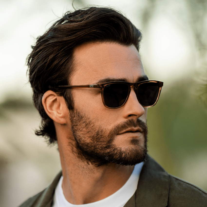 WESLEY Polarized Men's Sunglasses in Crystal Verde by WMP Eyewear - PUNCH Watch & Eyewear - WMP Eyewear