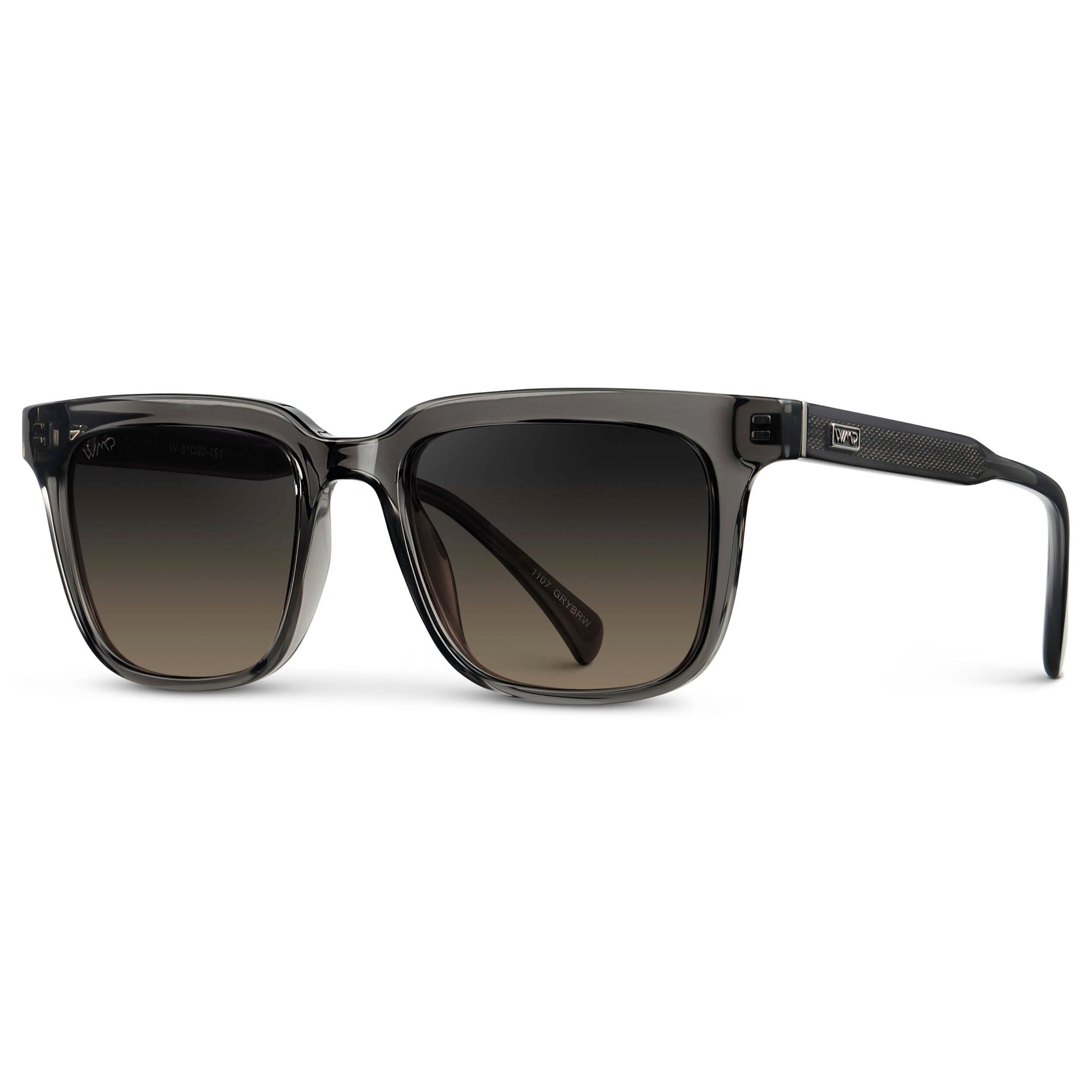 WILSON Men's Polarised Square Sunglasses in Smoke Grey by WMP Eyewear - PUNCH Watch & Eyewear - WMP Eyewear