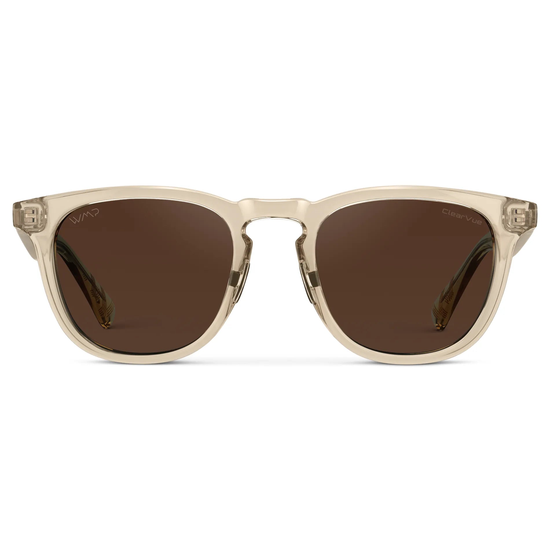 WYNDHAM Men's Golf Sunglasses Sand Brown by WMP Eyewear