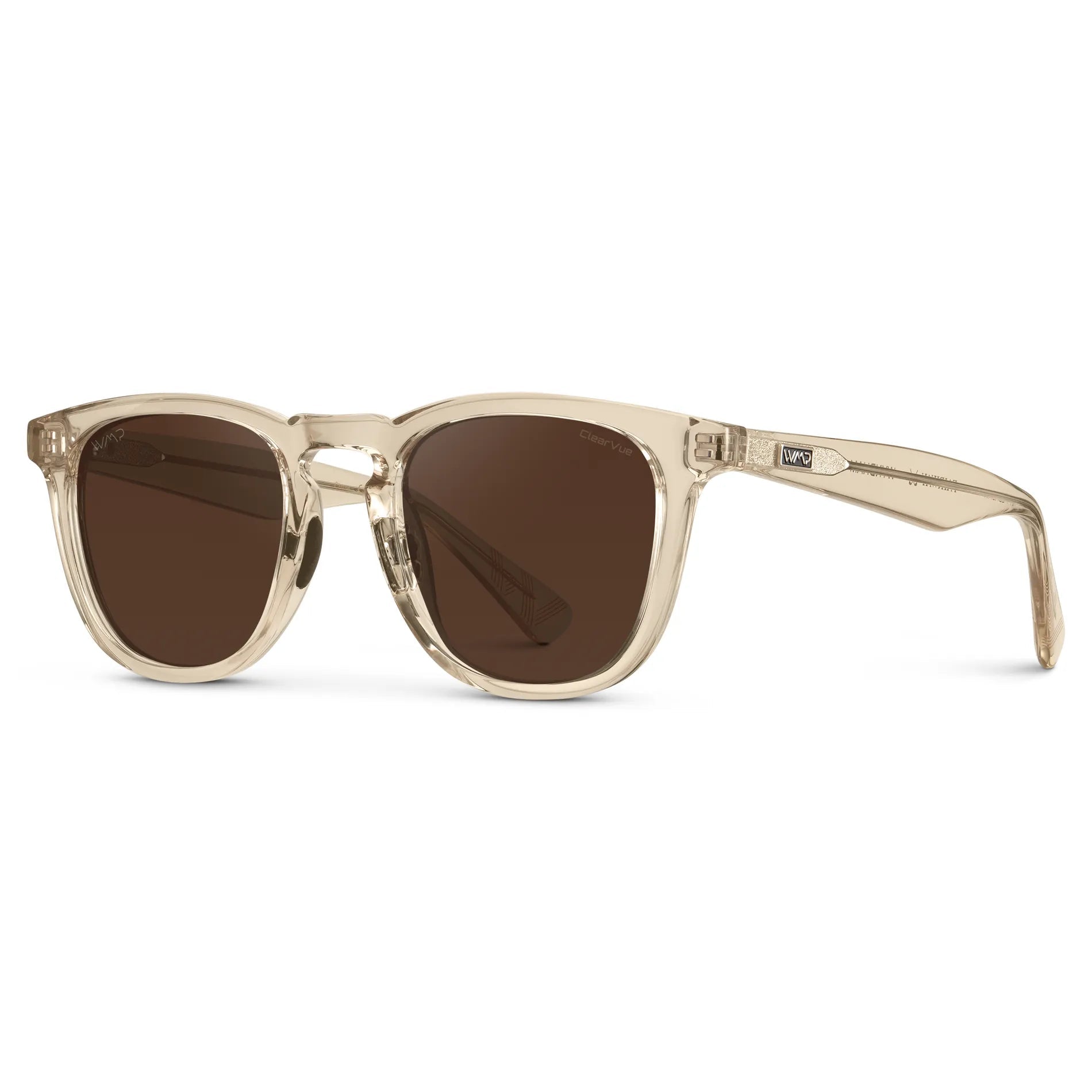 WYNDHAM Men's Golf Sunglasses Sand Brown by WMP Eyewear