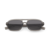 YORI Grey Low Profile Aviator Sunglasses fmr BURT by Messy Weekend
