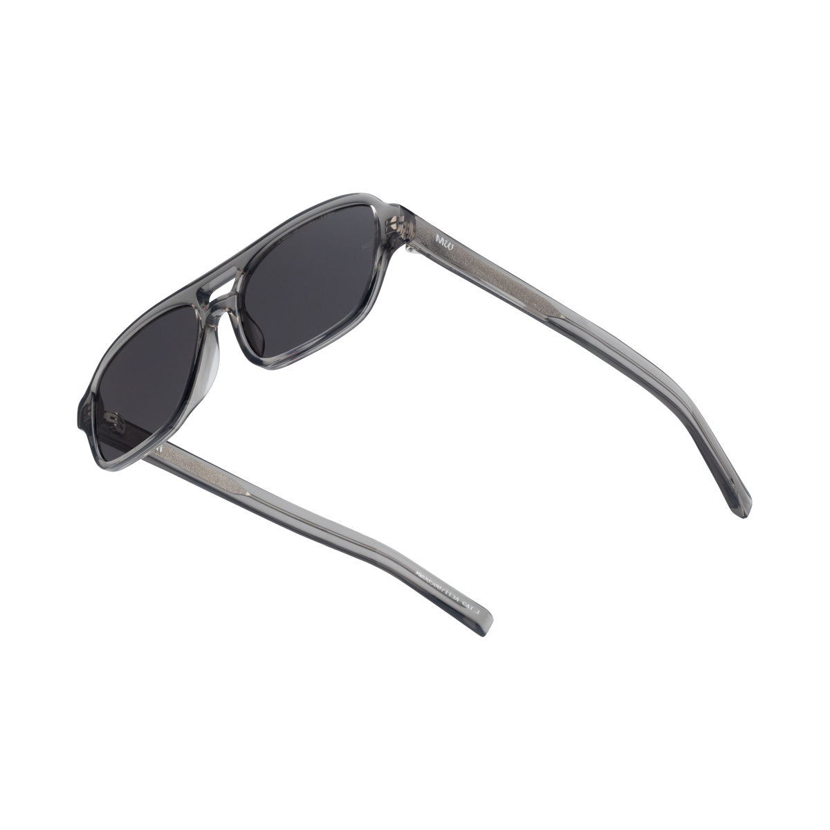 YORI Grey Low Profile Aviator Sunglasses fmr BURT by Messy Weekend