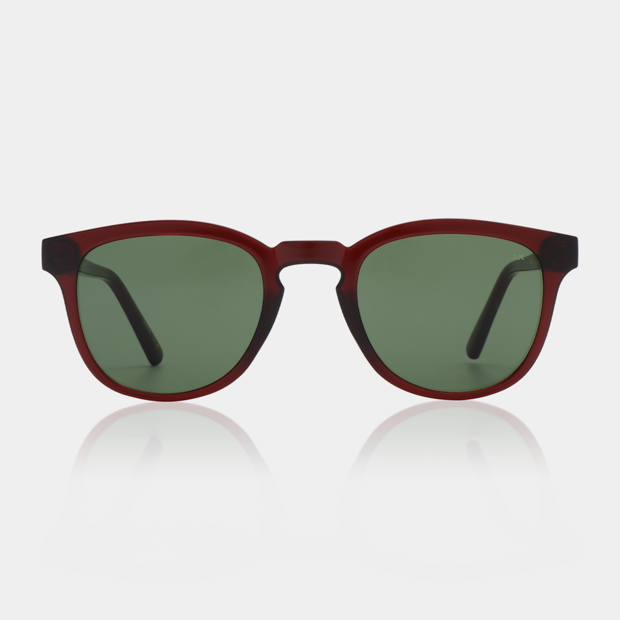 A.KJÆRBEDE BATE Sunglasses l Brown, Red Transparent Frame - PUNCH Watch & Eyewear 