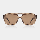 Akjaerbede Kaya Aviator Sunglasses - Coquina