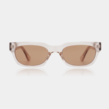 Akjaerbede Bror Narrow Sunglasses - Champagne