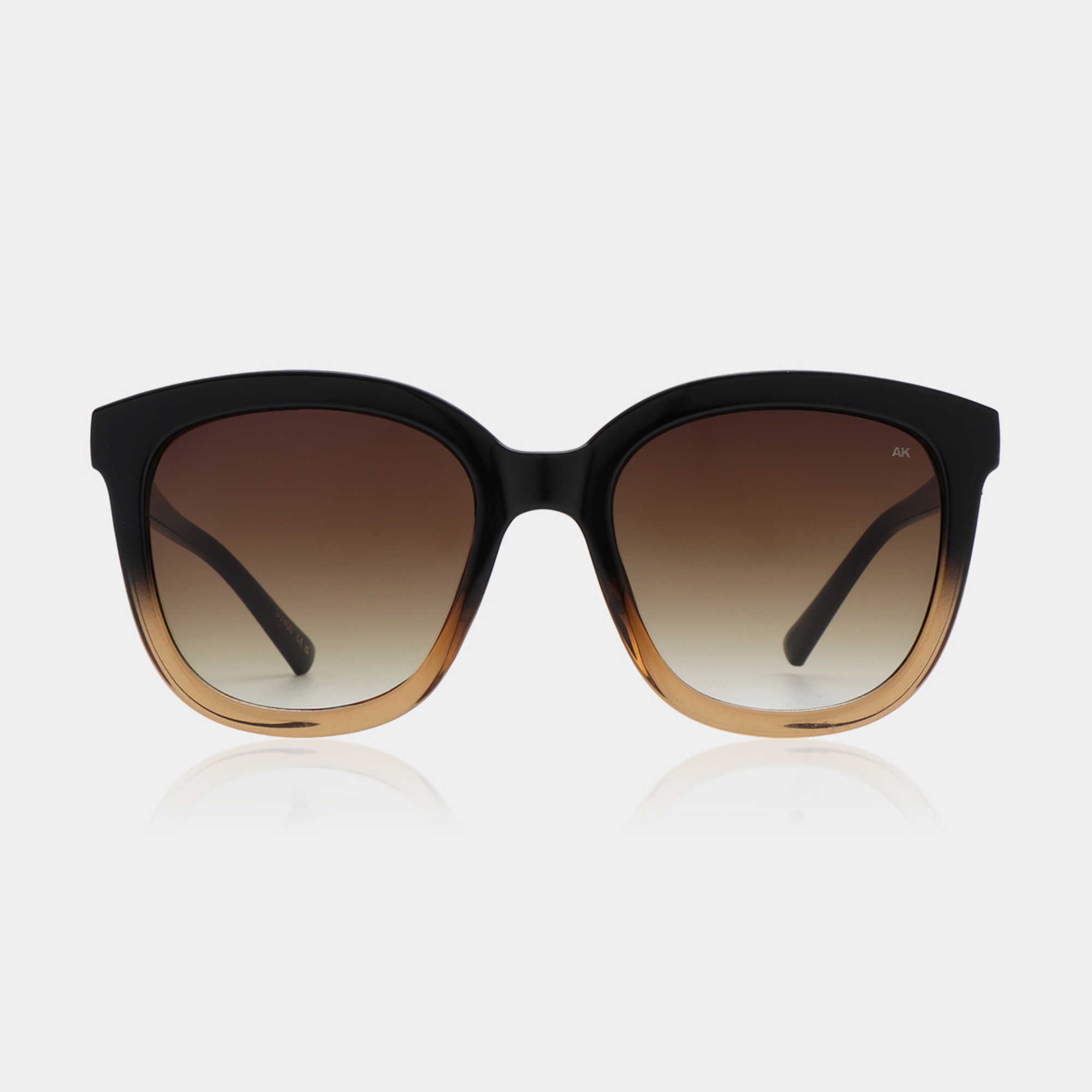 A.KJÆRBEDE BILLY Sunglasses l Black/Brown Transparent - PUNCH Watch & Eyewear 