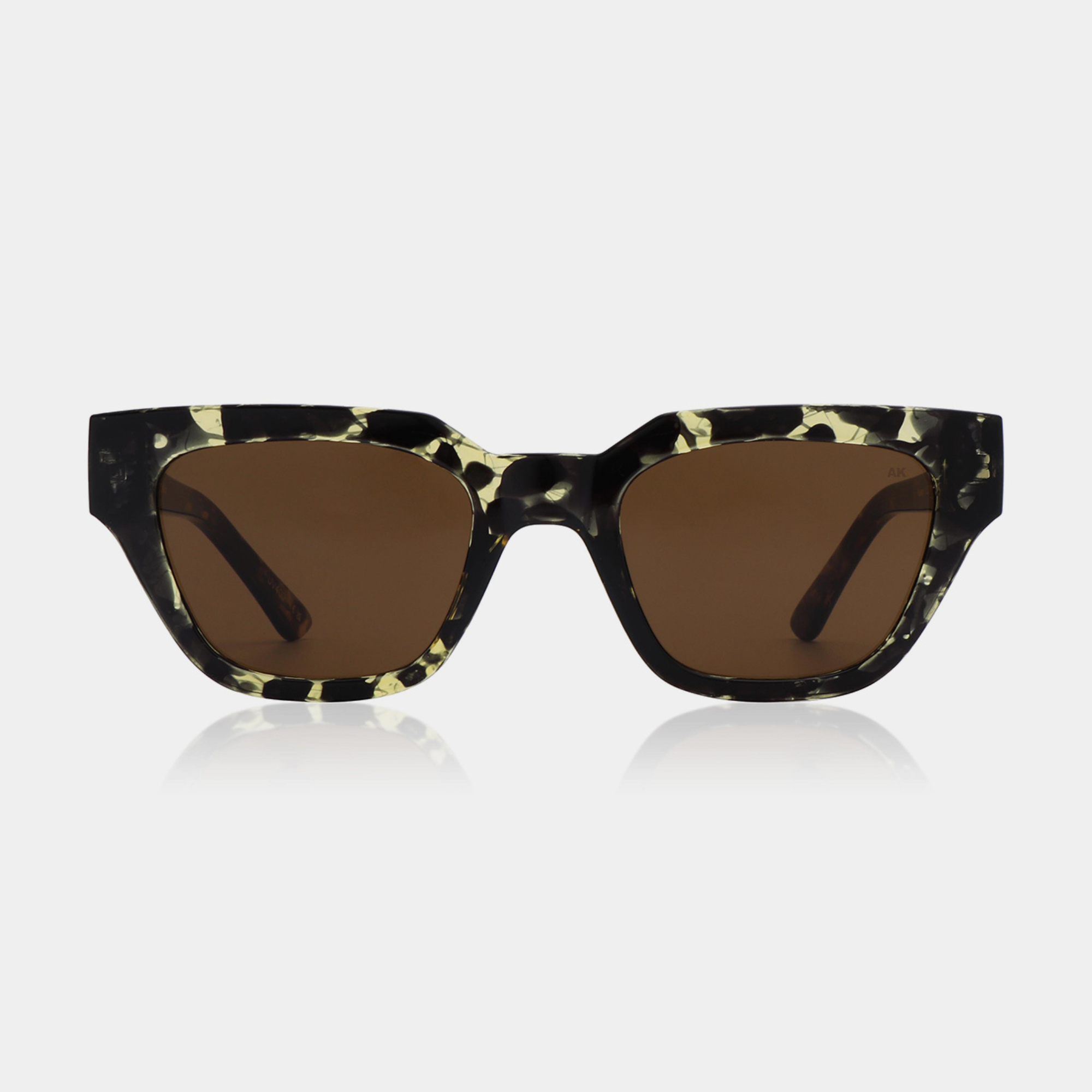 A.KJÆRBEDE KAWS Sunglasses l Black / Yellow Tortoise - PUNCH Watch & Eyewear 