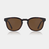 Akjaerbede Bate Square Sunglasses - Demi Tortoise