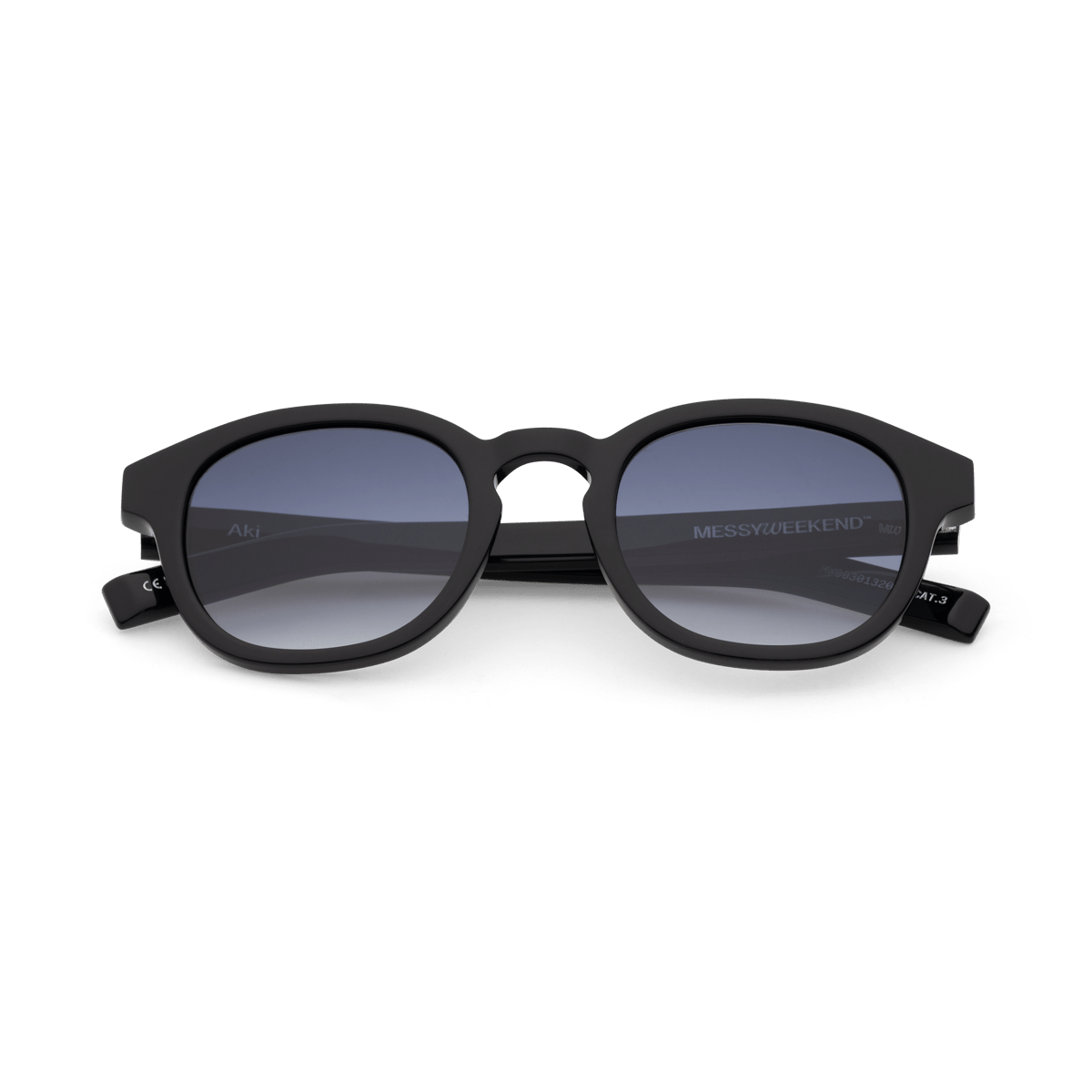 AKi Black Deep Blue Gradient Sunglasses fmr Bille by Messy Weekend - PUNCH Watch & Eyewear - MESSY WEEKEND