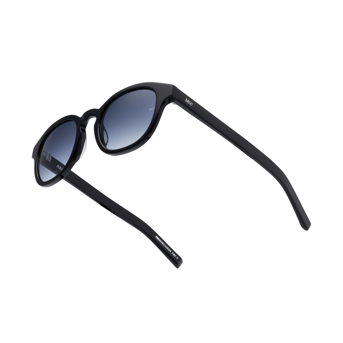 AKi Black Deep Blue Gradient Sunglasses fmr Bille by Messy Weekend - PUNCH Watch & Eyewear - MESSY WEEKEND