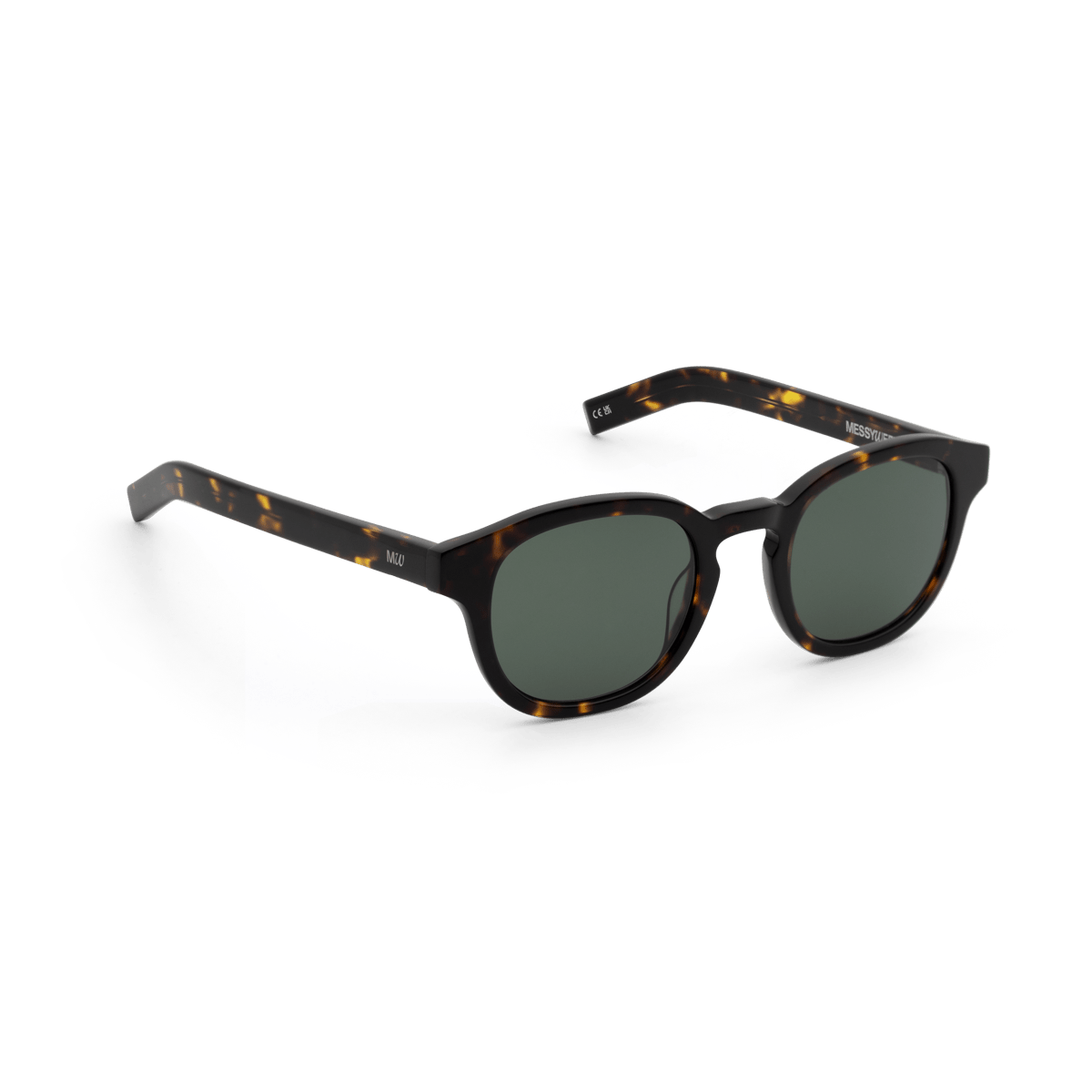 AKi Dark Havana Deep Green Sunglasses fmr Bille by Messy Weekend - PUNCH Watch & Eyewear - MESSY WEEKEND