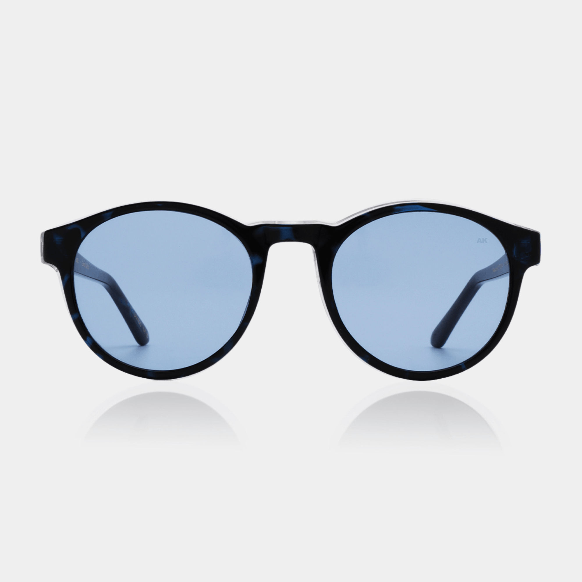 A.KJÆRBEDE (AKJAERBEDE) Marvin Sunglasses | Blue Demi, Blue Lens - PUNCH Watch & Eyewear - A.KJÆRBEDE