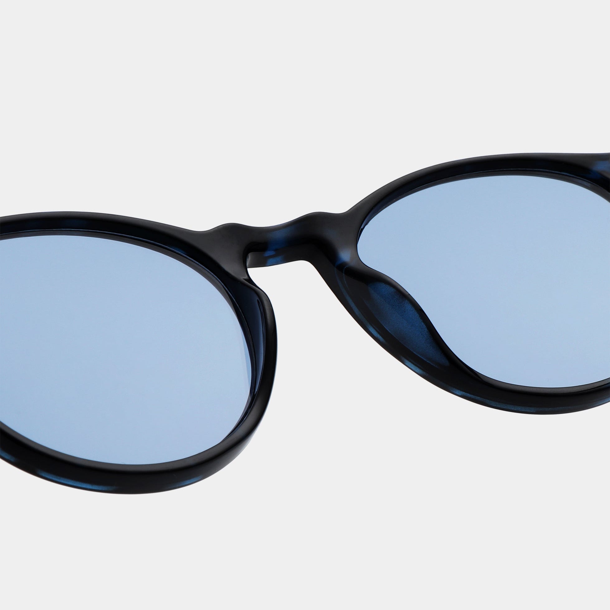 A.KJÆRBEDE (AKJAERBEDE) Marvin Sunglasses | Blue Demi, Blue Lens - PUNCH Watch & Eyewear - A.KJÆRBEDE