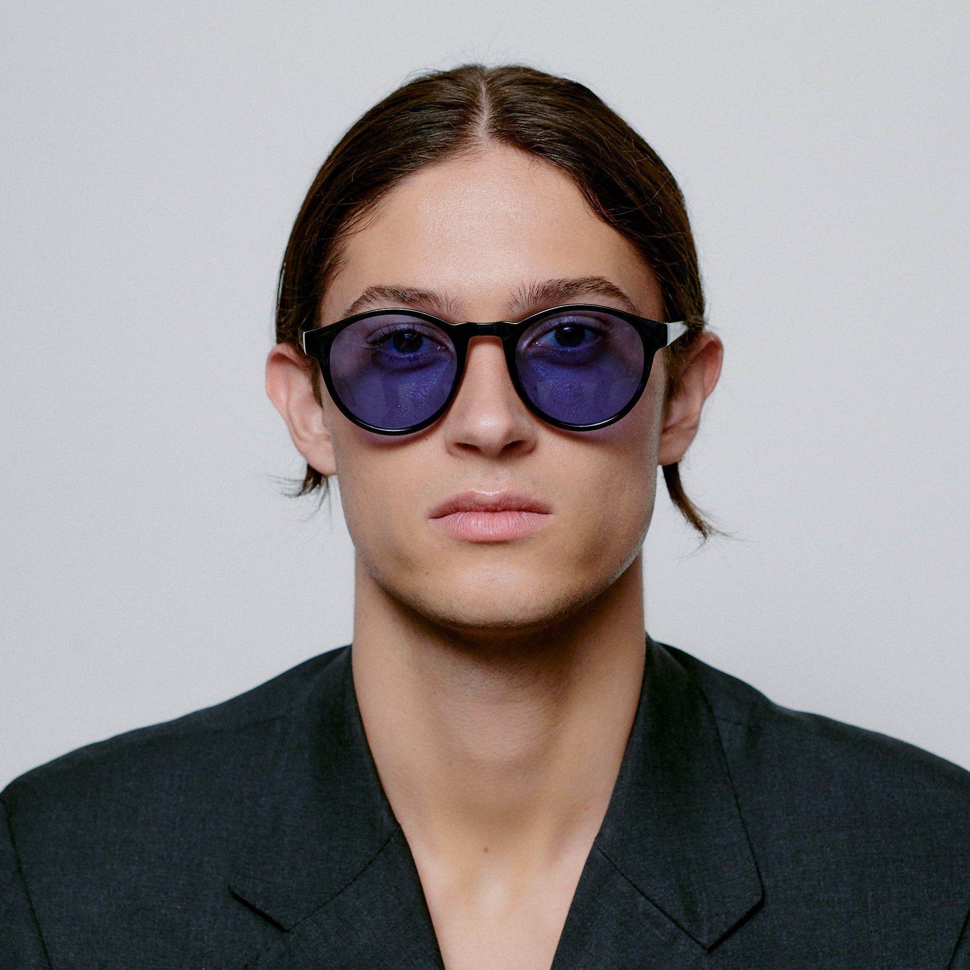 A.KJÆRBEDE (AKJAERBEDE) Marvin Sunglasses | Blue Demi, Blue Lens - PUNCH Watch & Eyewear - A.KJÆRBEDE