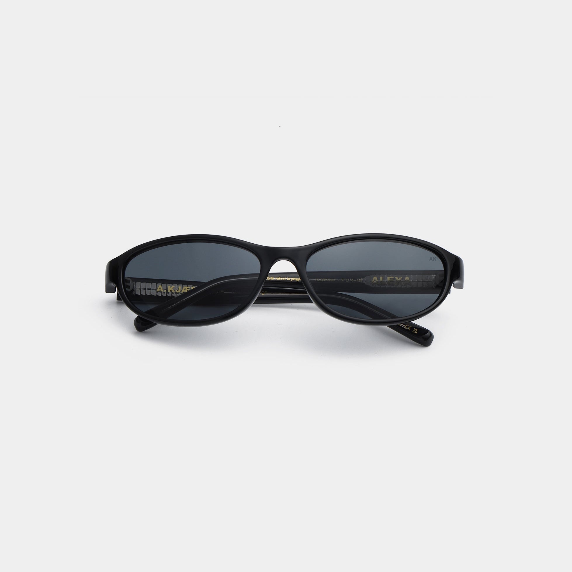 Akjaerbede Alexa Narrow Cat Eye Sunglasses - Black - PUNCH Watch & Eyewear - A.KJÆRBEDE