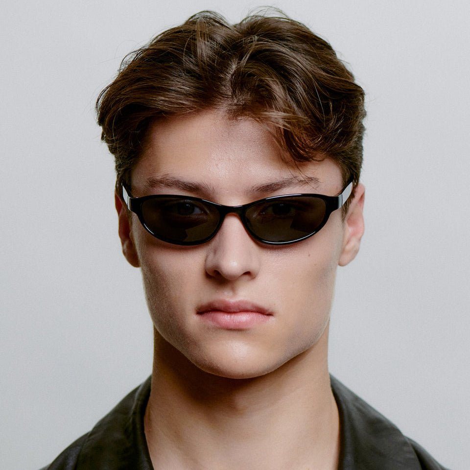 Akjaerbede Alexa Narrow Cat Eye Sunglasses - Black - PUNCH Watch & Eyewear - A.KJÆRBEDE