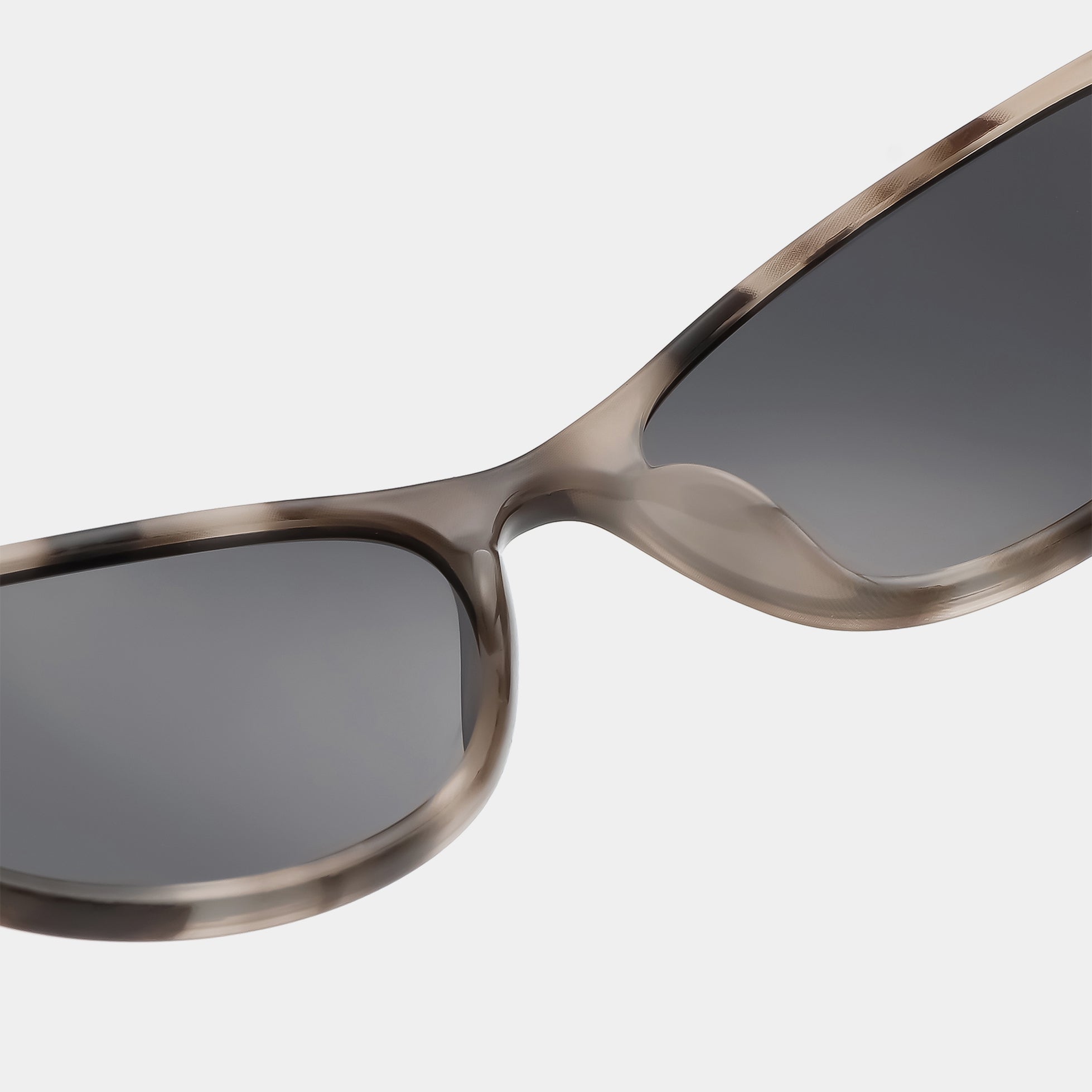 Akjaerbede Alexa Narrow Cat Eye Sunglasses - Cookie Dough Tortoise - PUNCH Watch & Eyewear - A.KJÆRBEDE