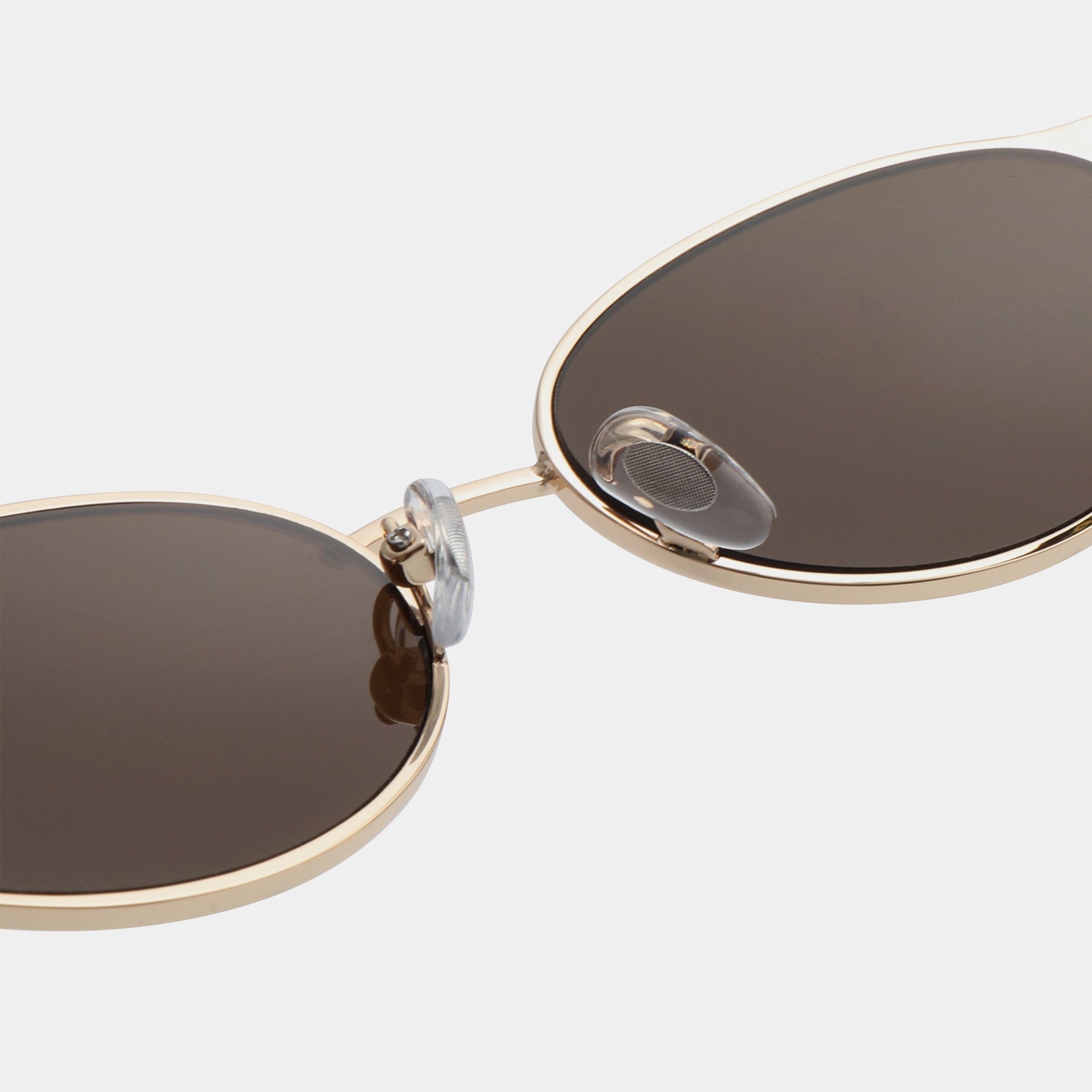 Akjaerbede Bella Oval Sunglasses - Gold Metal Frame / Demi Tortoise - PUNCH Watch & Eyewear - A.KJÆRBEDE