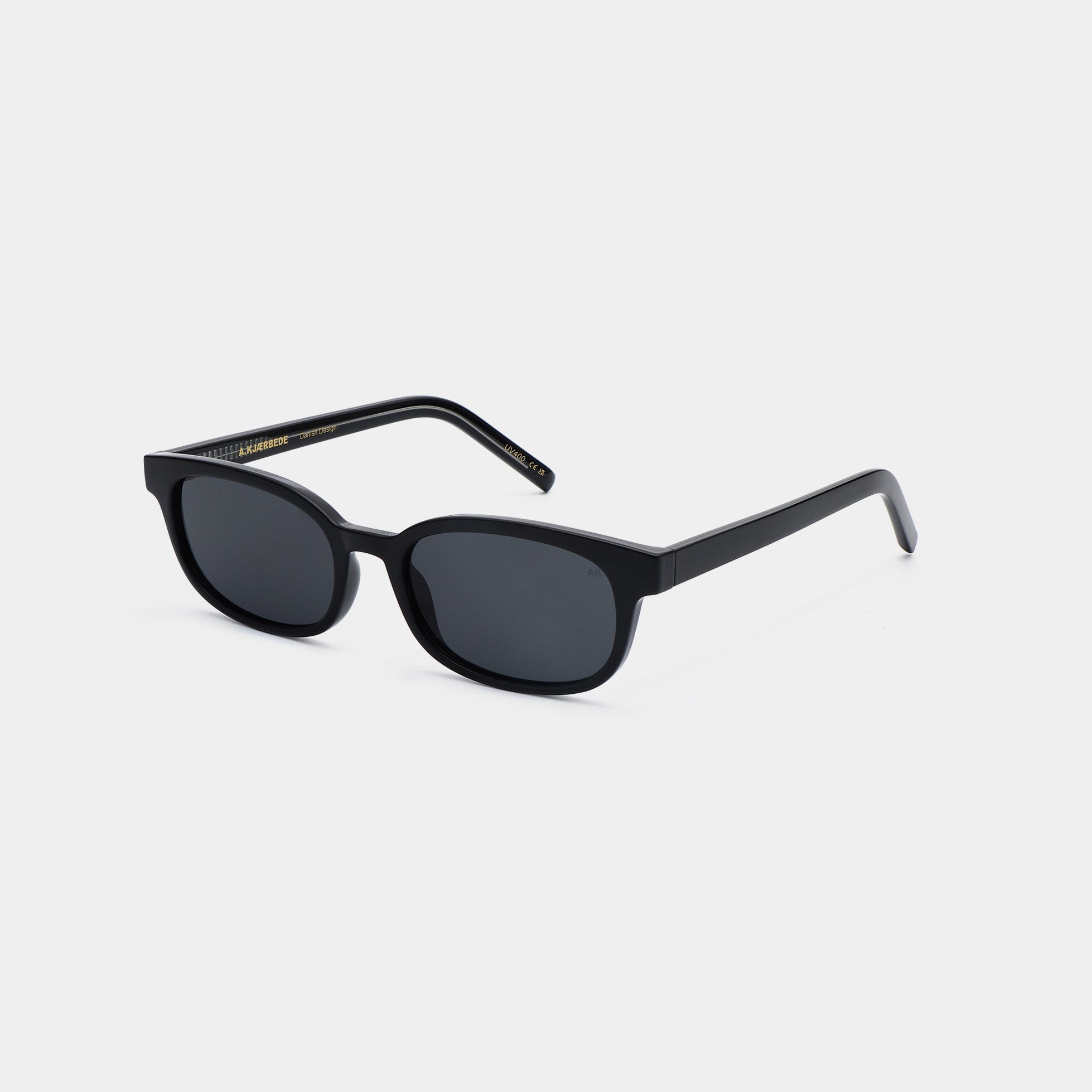 Akjaerbede Charlie Classic Rectangle Sunglasses - Black - PUNCH Watch & Eyewear - A.KJÆRBEDE