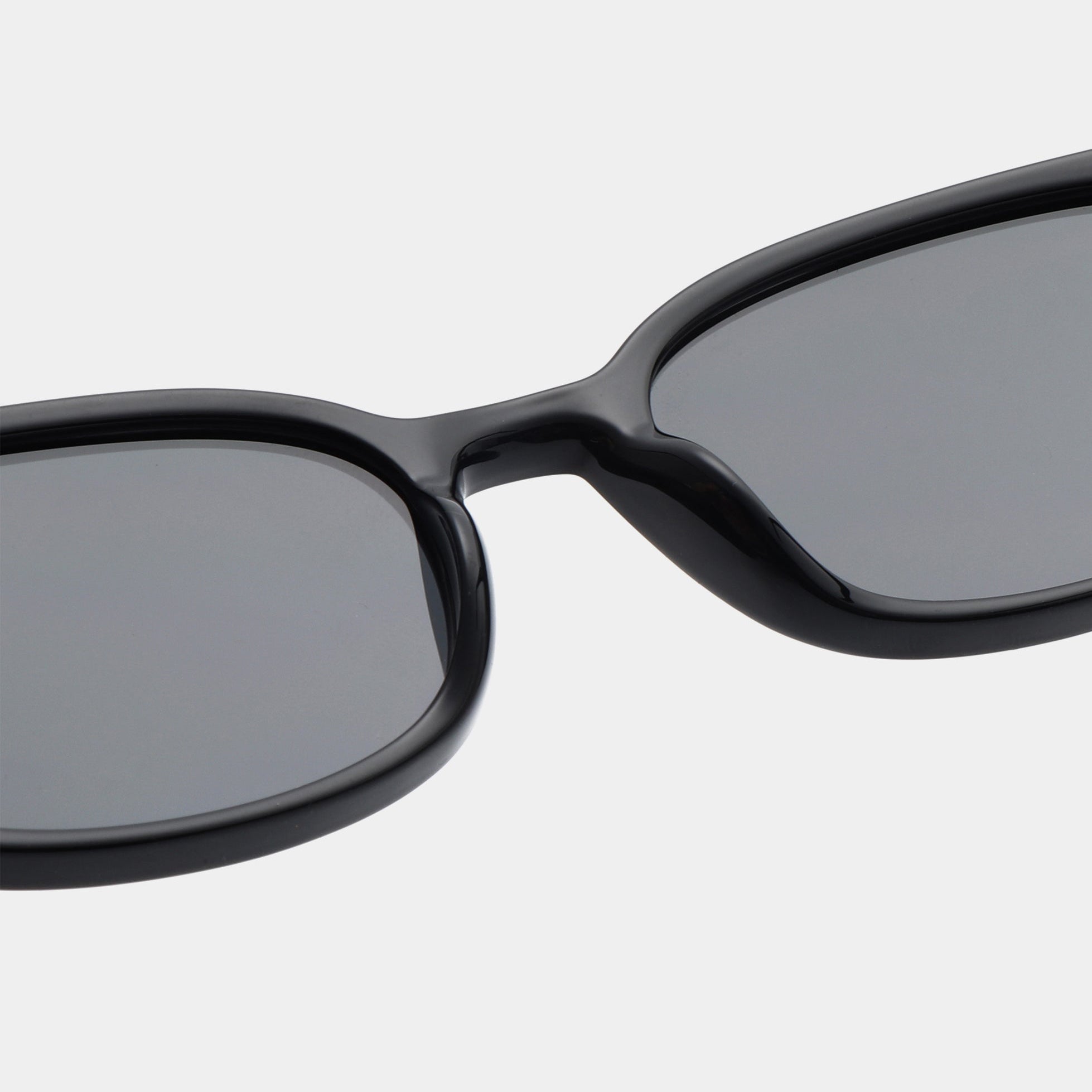 Akjaerbede Charlie Classic Rectangle Sunglasses - Black - PUNCH Watch & Eyewear - A.KJÆRBEDE