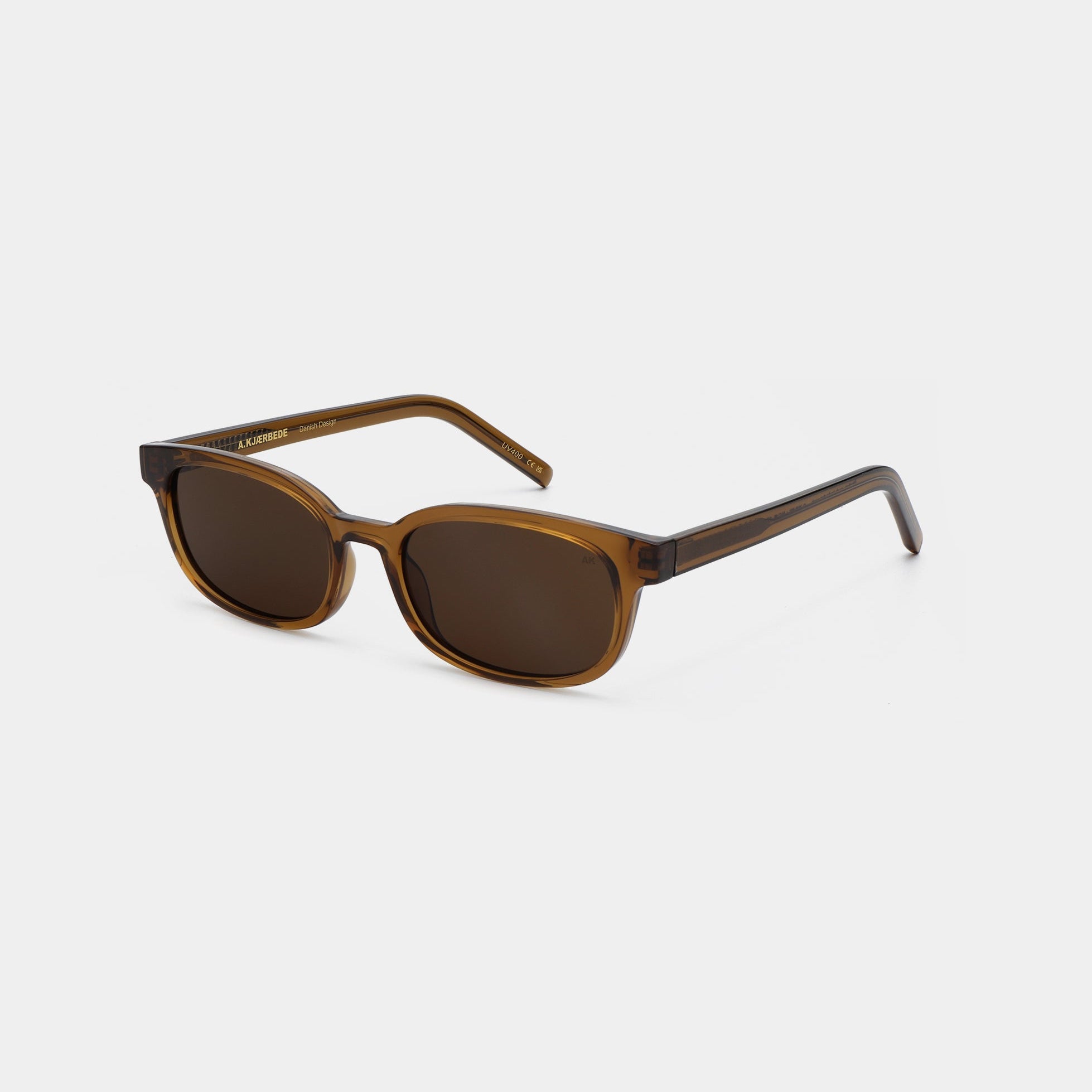 Akjaerbede Charlie Classic Rectangle Sunglasses - Smoke Transparent - PUNCH Watch & Eyewear - A.KJÆRBEDE