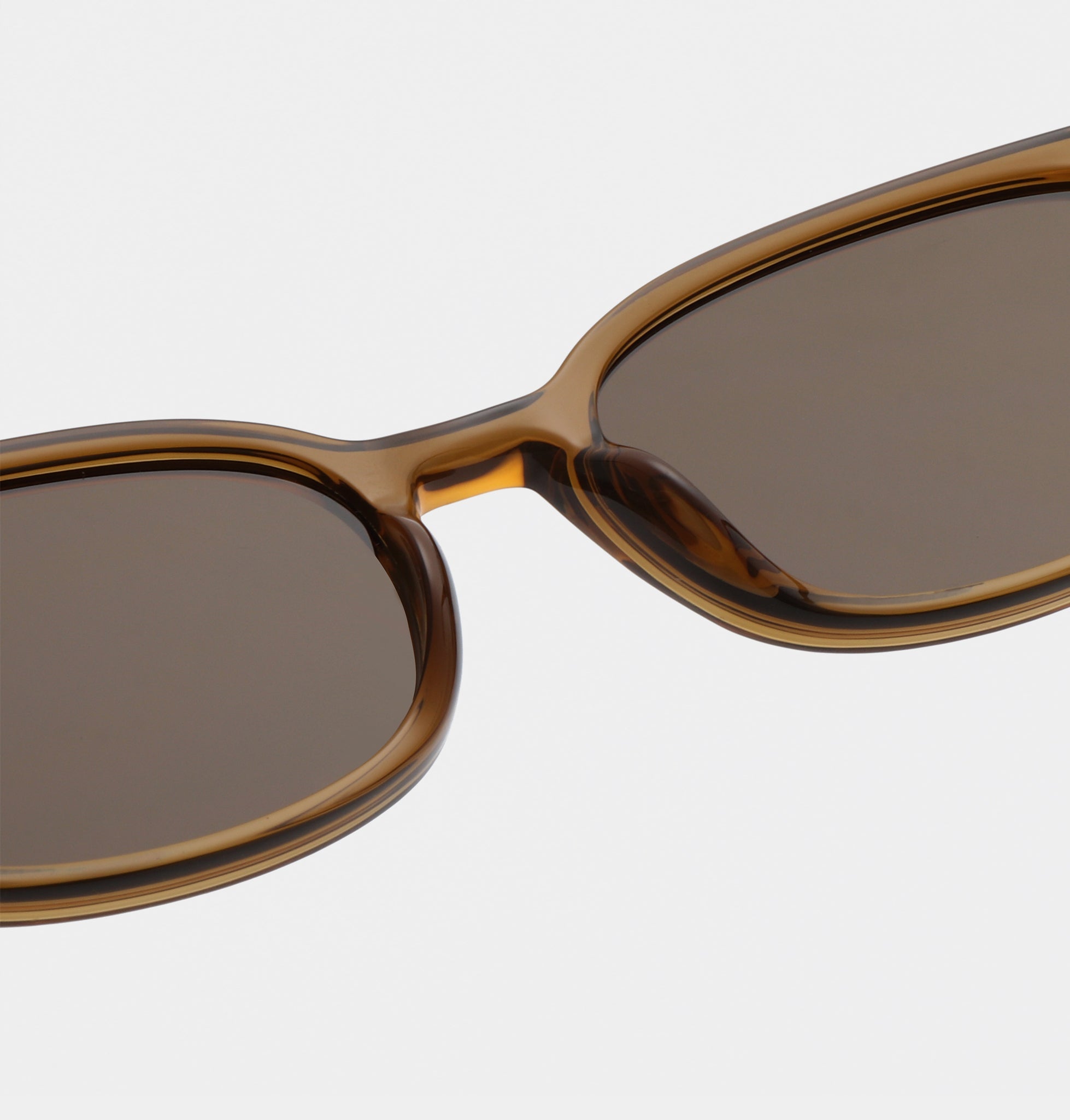 Akjaerbede Charlie Classic Rectangle Sunglasses - Smoke Transparent - PUNCH Watch & Eyewear - A.KJÆRBEDE