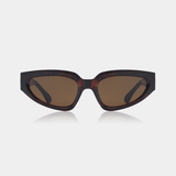 A.KJÆRBEDE ELLA Oval Cat-Eye Sunglasses l Demi Tortoise