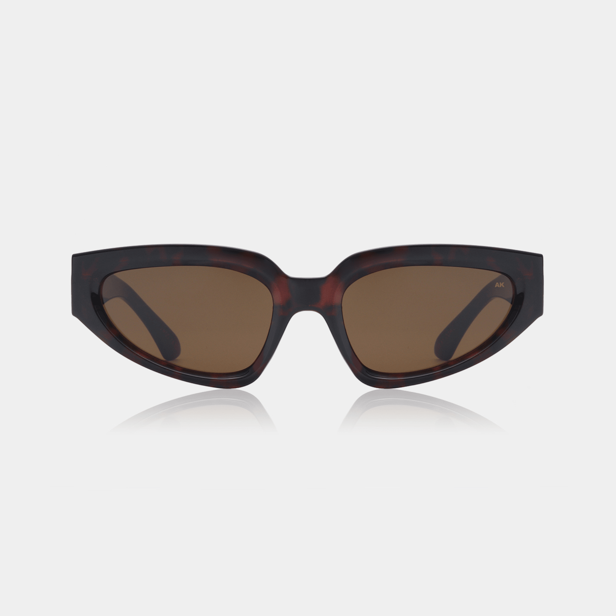 A.KJÆRBEDE ELLA Oval Cat - Eye Sunglasses l Demi Tortoise - PUNCH Watch & Eyewear - A.KJÆRBEDE
