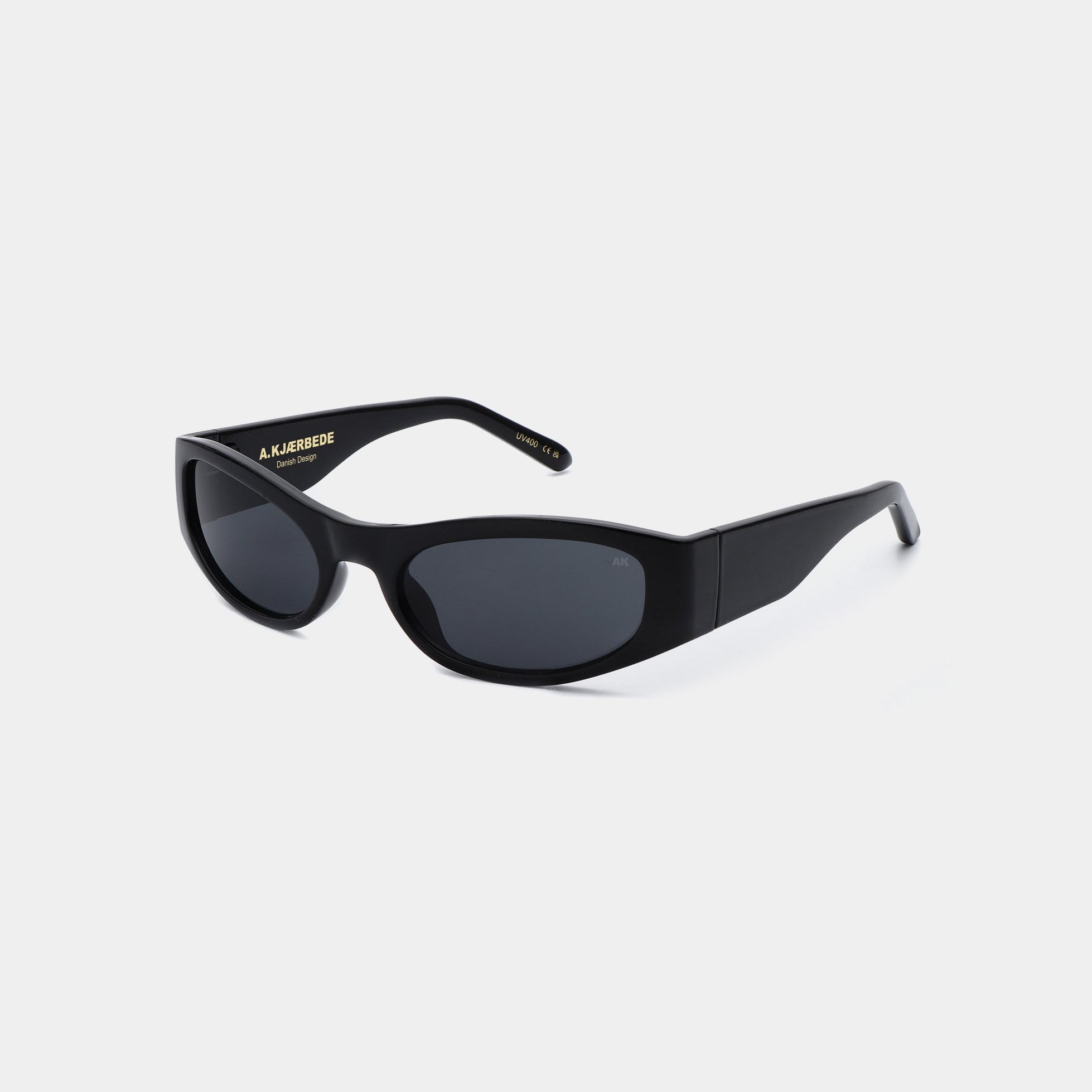 A.KJÆRBEDE GUST Sporty Cat - Eye Sunglasses l Black - PUNCH Watch & Eyewear - A.KJÆRBEDE