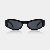 A.KJÆRBEDE GUST Sporty Cat-Eye Sunglasses l Black