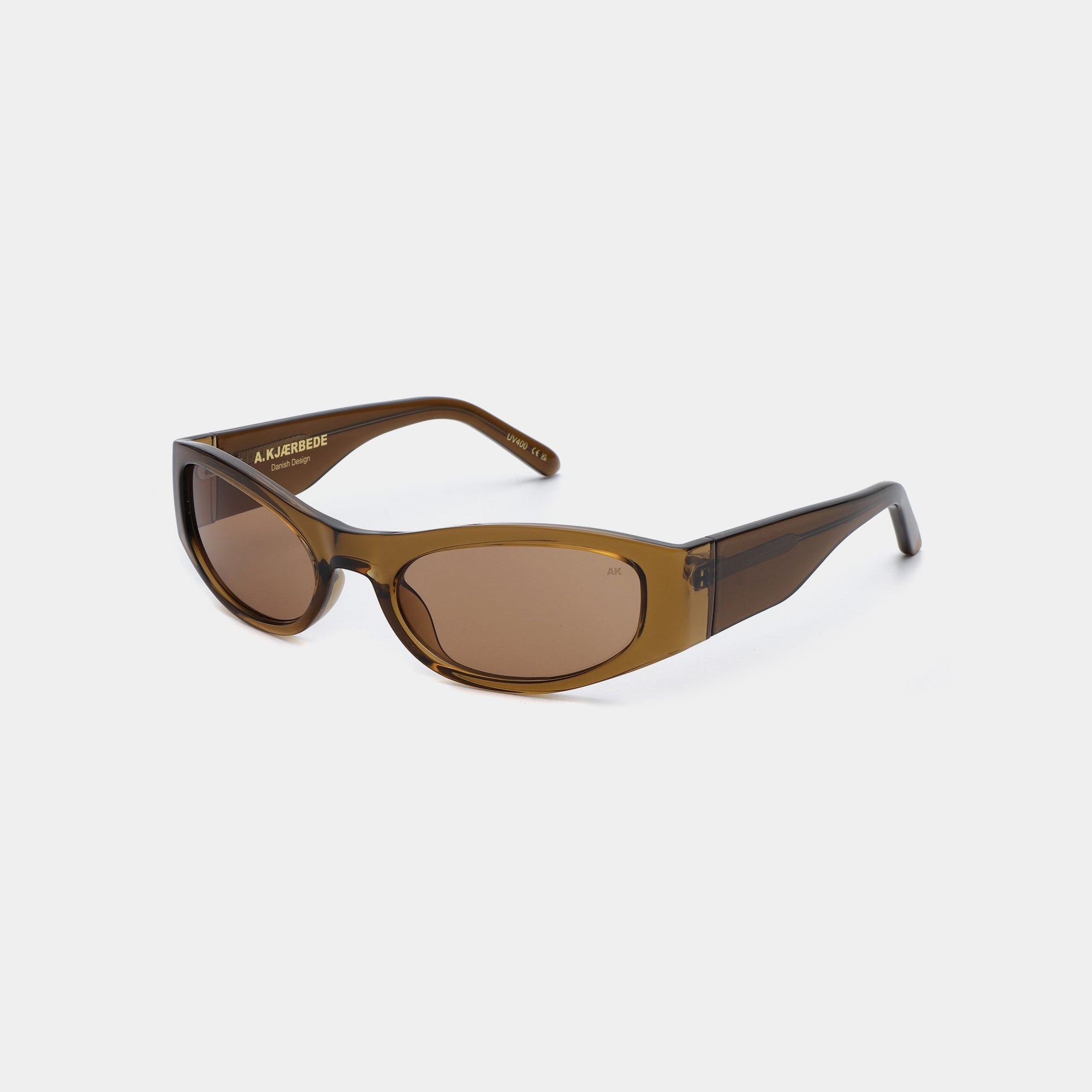 A.KJÆRBEDE GUST Sporty Cat - Eye Sunglasses l Smoke Transparent - PUNCH Watch & Eyewear - A.KJÆRBEDE