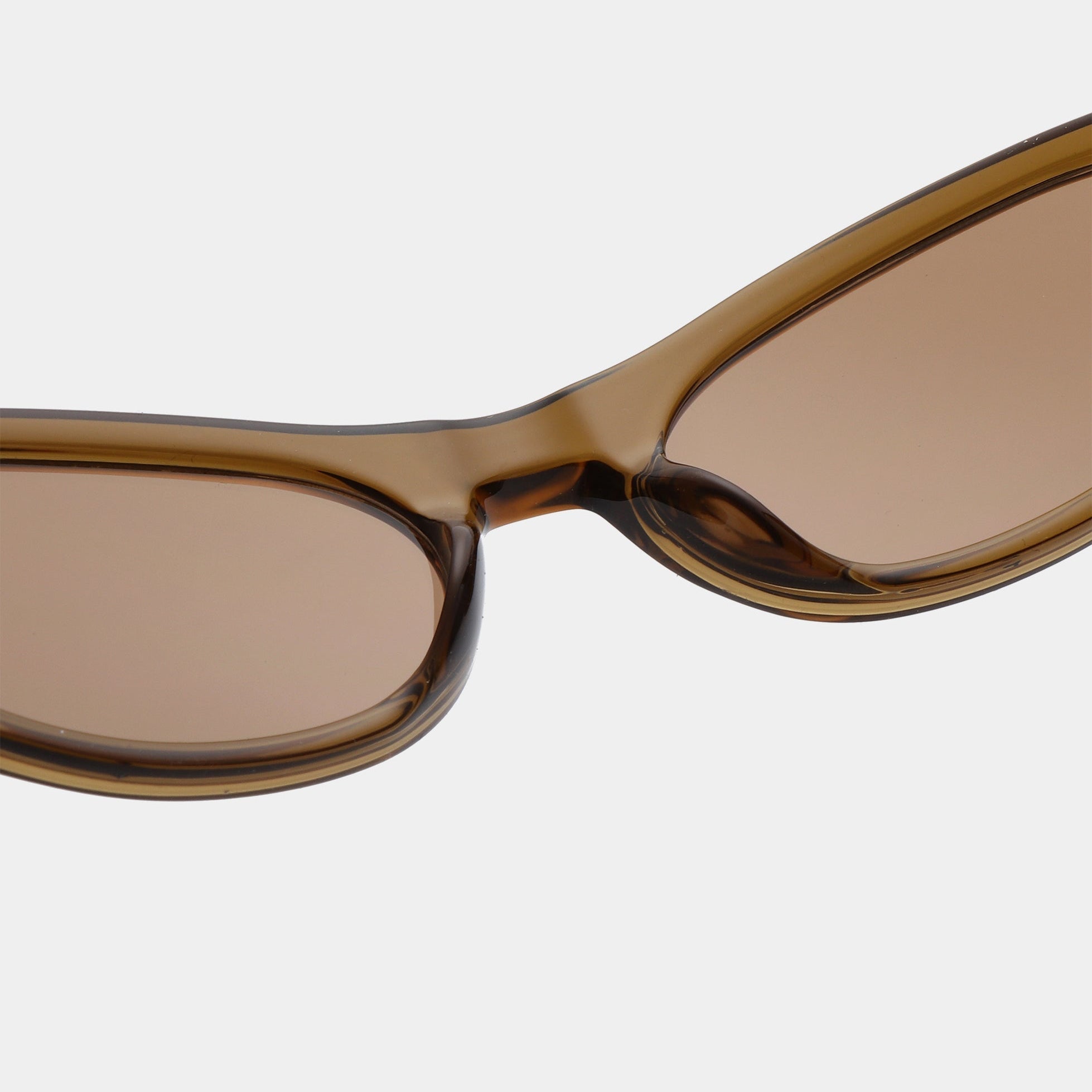 A.KJÆRBEDE GUST Sporty Cat - Eye Sunglasses l Smoke Transparent - PUNCH Watch & Eyewear - A.KJÆRBEDE