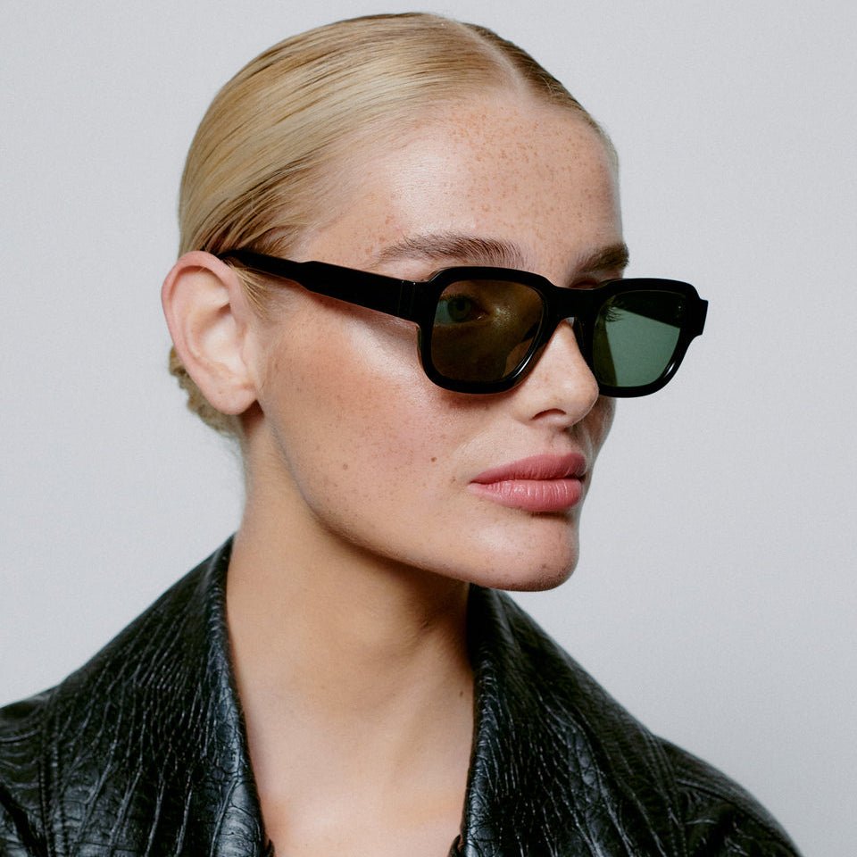 A.KJÆRBEDE HALO Sunglasses l Black Square Frame - PUNCH Watch & Eyewear - A.KJÆRBEDE