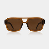 Akjaerbede Kaya Aviator Sunglasses - Smoke Transparent