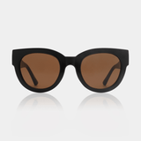 Akjaerbede Lilly Oversized Sunglasses - Black
