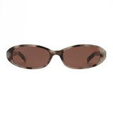 A.KJÆRBEDE MACY Sunglasses l Cookie Dough Slim Frame