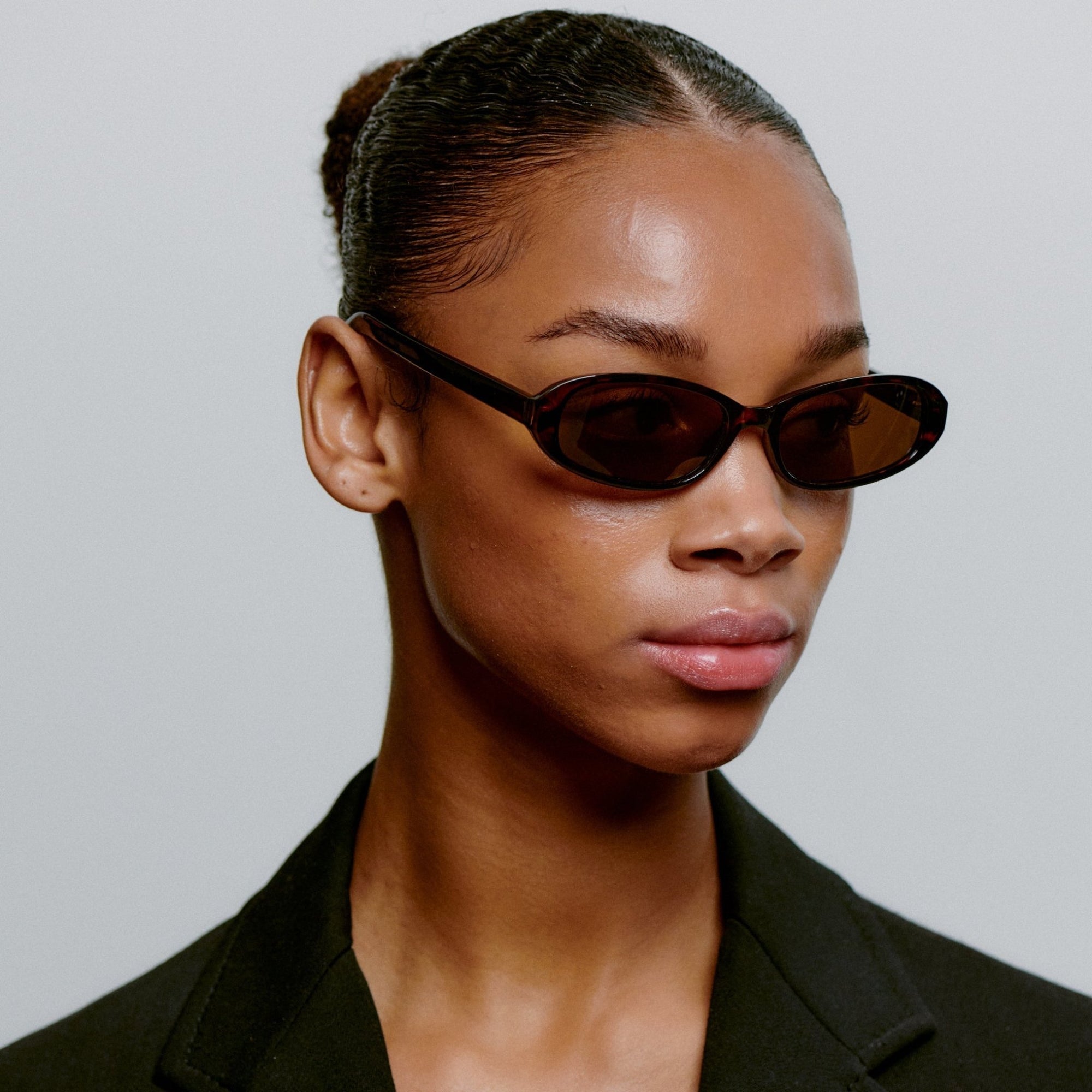 A.KJÆRBEDE MACY Sunglasses l Demi Tortoise Slim Frame - PUNCH Watch & Eyewear - A.KJÆRBEDE