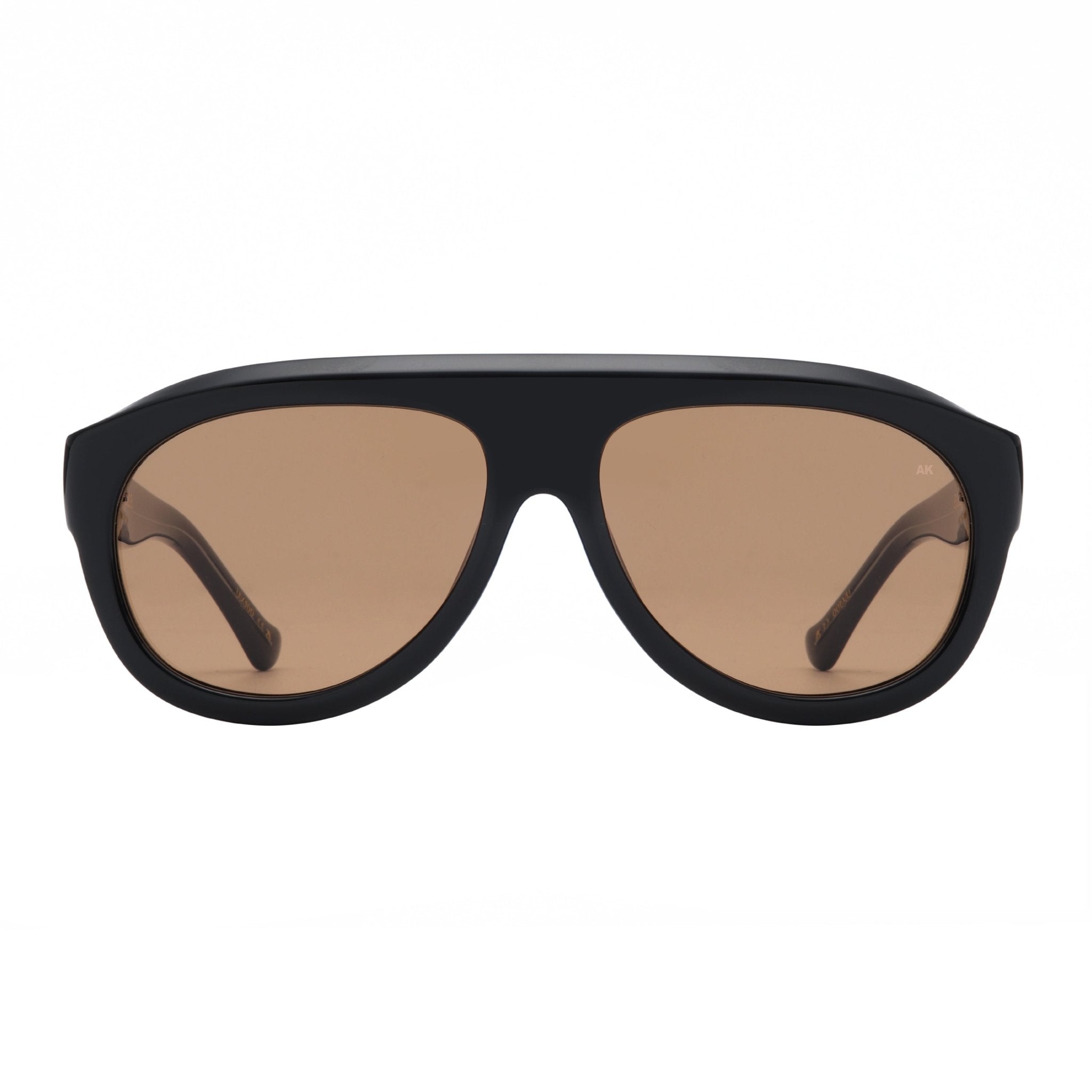 A.KJÆRBEDE RIO Sunglasses l Black, Brown Lens Aviator - PUNCH Watch & Eyewear - A.KJÆRBEDE